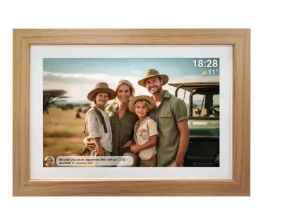 DENVER Digitalni foto okvir PFF-1042 light wood