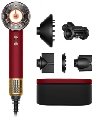 Sušilo za kosu Dyson Supersonic Nural HD16 Velvet Red/Gold Straight+Wavy