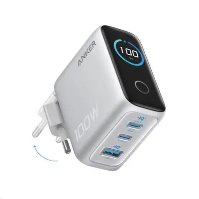 Kućni Punjač ANKER GaN 2x USB-C/USB-A + USB-C Kabel