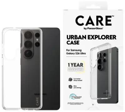 Zaštitna Maska PANZERGLASS, Urban Combat Samsung Galaxy S26 ULTRA, Prozirna