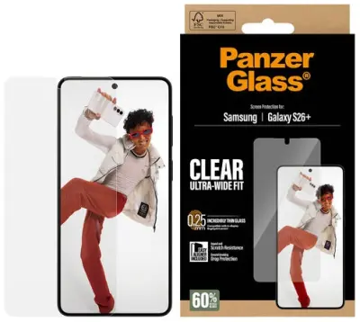 Zaštitno Staklo PANZERGLASS, Samsung Galaxy S26+, Ultra Wide Fit