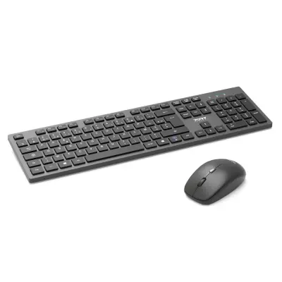 Port bežična tipkovnica i miš,USB-A/C,SMART Azerty
