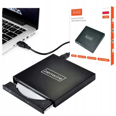Zenwire SY886 prijenosni vanjski uređaj za snimanje CD-R/DVD-RW/ROM i CD player