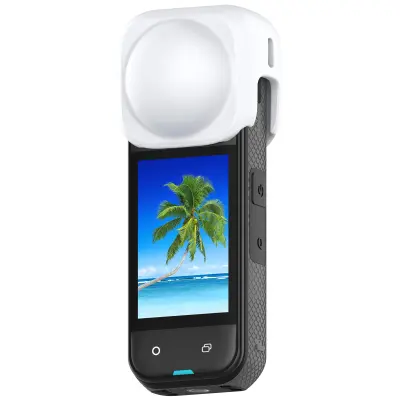 Silikonski zaštitnik objektiva za Insta360 X5 i X4 Bijela