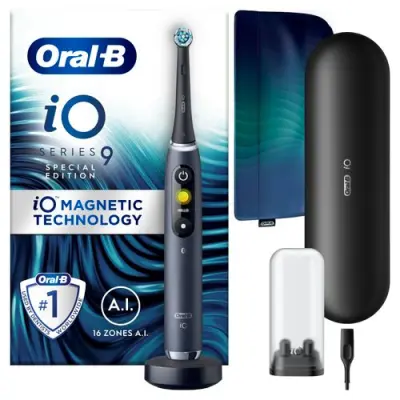 Četkica za zube OralB iO9 BLACK SPEC.EDIT + PUTNA TORBICA