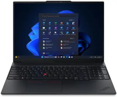 Laptop LENOVO ThinkPad E16 Gen3, 21ST0053SC, 40.6cm (16") IPS WUXGA, AMD Ryzen 5 220, 16 GB RAM, 512 GB SSD, AMD Radeon 740M Graphics, FreeDOS