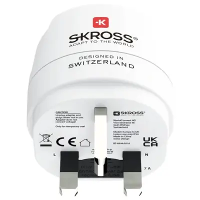 Adapter Putni SKROSS, EU To UK, 1.500230C-E