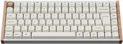 Tipkovnica Keychron K2H-Q1-UK White wooden RGB