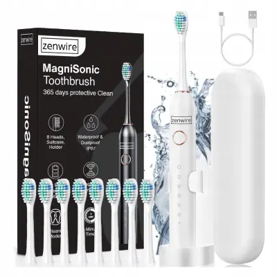 Zenwire 506 magnetska sonična električna četkica za zube za odrasle i djecu