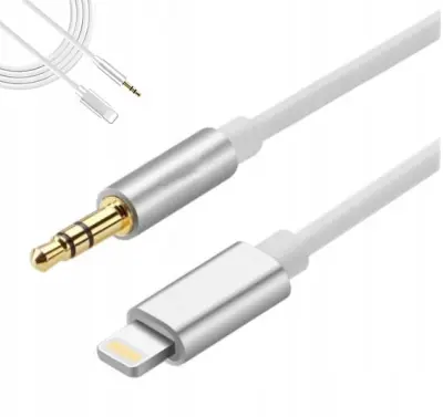 Zenwire ZC-18 1m Lightning na 3,5 mm AUX audio adapter kabel za iPhone i iPad