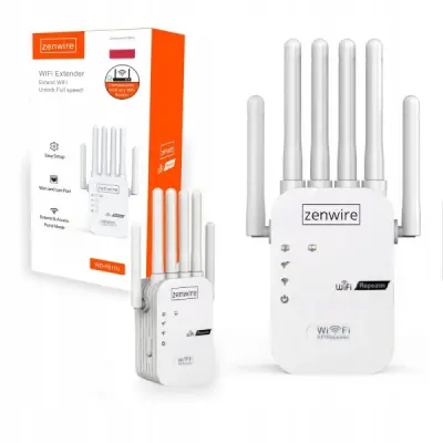 Snažni pojačivač Wi-Fi signala, 5G vanjski repetitor i produživač Zenwire WD-R611U 300 Mbps