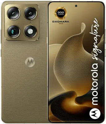 Mobitel Motorola signature 16/512GB PANTONE Martini olive (Gold)