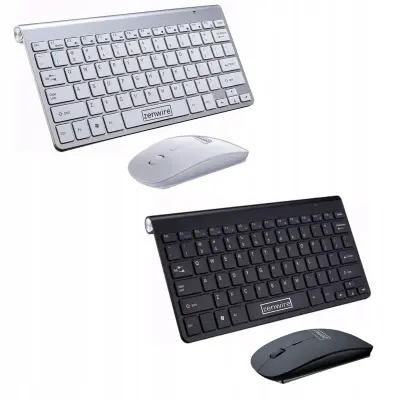 BEŽIČNI SET TASTERE I MIŠ A – MINI TANKI USB MIŠ  ZA PRETPORTNE RAČUNALA, TELEVIZORE I RAČUNALA – Zenwire WLK-621