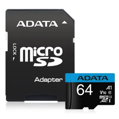 Vraćeni artikl - Memorijska kartica ADATA microSDXC, Class10, 100/25MBs, 64GB