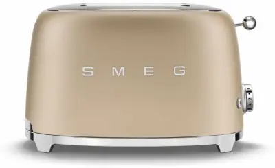 Toster Smeg TSF01CHMEU champagne mat