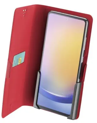 Zaštita Preklopna CELLULARLINE, Slide&Click, M, Crvena