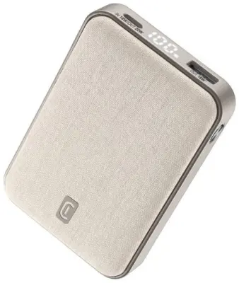 Prijenosna Baterija CELLULARLINE, Glam, 10000mAh, White