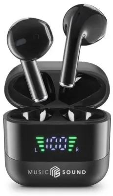 Slušalice CELLULARLINE, MUSIC SOUND, Spark, In-Ear, Bluetooth, Black