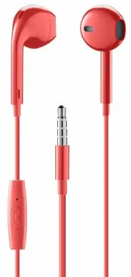 Slušalice CELLULARLINE, MUSIC SOUND, Capsule, In-Ear, 3,5mm, Crvene