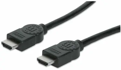 Kabel MANHATTAN 306126, HS, HDMI na HDMI, 4K@30Hz, 3D, 3m, Crni
