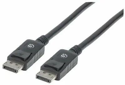 Kabel MANHATTAN 393799, Monitor, DisplayPort (M) na DisplayPort (M), do 1080p@60Hz, 2m, Crni*