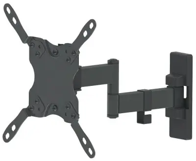 Manhattan TV nosač zidni 13"-43" do 20kg, crni