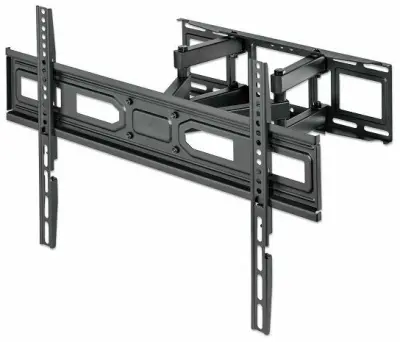 Manhattan TV nosač zidni 37"-80" do 40kg, crni