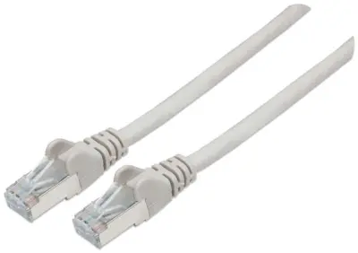 Kabel INTELLINET 740678, Mrežni, CAT7/CAT6a, RJ45 (M), 1m, Sivi