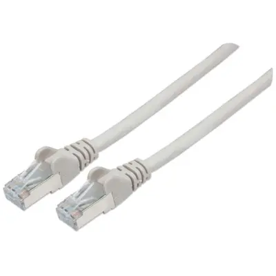 Kabel INTELLINET 740920, Mrežni, Patch, CAT7/CAT6a , RJ45 (M), 5m, Sivi