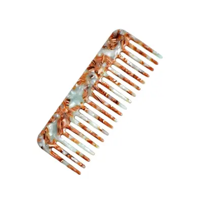 Acetatni marmorni češalj — antistatički, 13cm x 5cm x 0.4cm