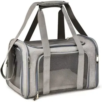 Nadograđeni 3-u-1 ruksak za kućne ljubimce, 40cm x 25cm x 25cm Gray