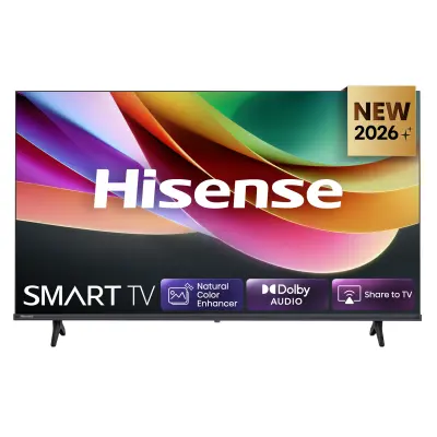 Televizor HISENSE 32A4S 2026, 81,3 cm (32"), DLED, HD, Smart TV, VIDAA OS