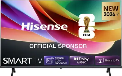 TV HISENSE 40A4S, 101.6cm (40"), DLED, FHD Smart TV, VIDAA OS