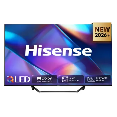 Televizor HISENSE 43A7S 2026, 109,2 cm (43"), Hi-QLED, 4K UHD, Smart TV, VIDAA OS