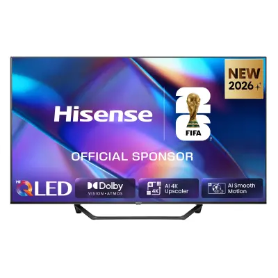 TV HISENSE 43A7S, 109.2cm (43"), Hi-QLED, 4k UHD Smart TV, VIDAA OS