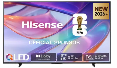 TV HISENSE 43E7S, 109.2cm (43"), Hi-QLED, 4k UHD Smart TV, VIDAA OS