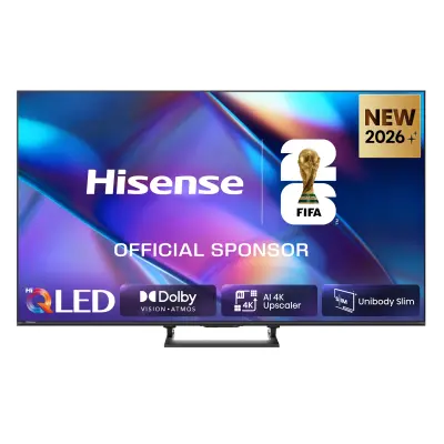 TV HISENSE 50A7S, 127cm (50"), Hi-QLED, 4k UHD Smart TV, VIDAA OS