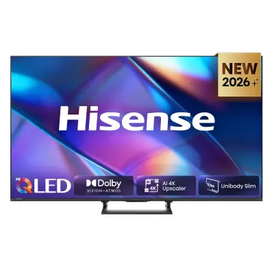 Televizor HISENSE 65A7S 2026, 165,1 cm (65"), Hi-QLED, 4K UHD, Smart TV, VIDAA OS