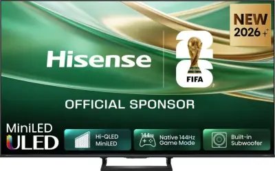 TV HISENSE 75E8S, 190.5cm (75"), ULED Mini LED, 4k UHD Smart TV, VIDAA OS