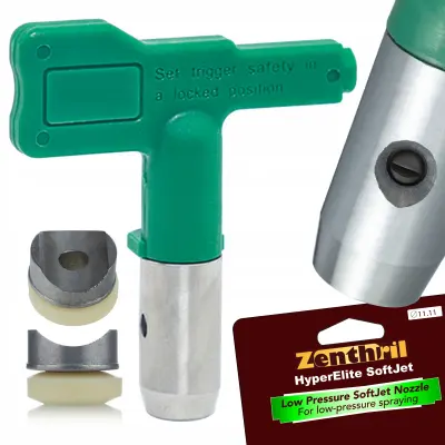 Model 514 Mlaznica Za Niskotlačno Airless Bojenje Zenthril Softjet – Širina 25 Cm, Promjer 0.014", Radni Tlak 120 Bar