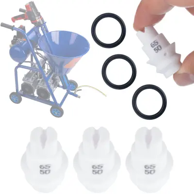 Set 3 Mlaznica – Zamjenski Dio Za Stroj Za Žbukanje Rosfix Blue Dragon BD57 / BD41 | #30 #40 #50, Visoka Izdržljivost