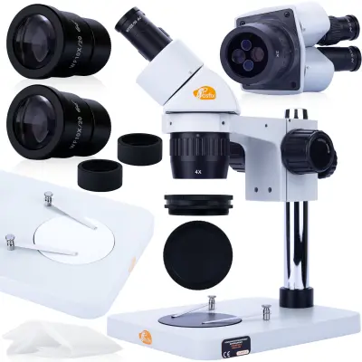 Ganymede S MSGS-B-PS1 Mikroskopska Binokularna Glava – Visoka Kvaliteta Optike, Zoom 20/40X, Ergonomija | Profesionalni Mikroskop