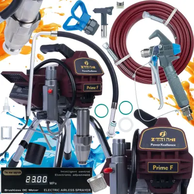 Prime F Airless Uređaj Za Prskanje Boje – 2800W, 20Mpa, 4L/Min, Max. Mlaznica 0.035", Powerxcellence Serija
