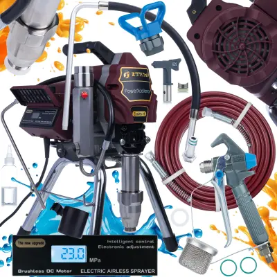 Zenith H Airless Uređaj Za Prskanje Boje – 3200W, 20Mpa, 4.5L/Min, LCD, Brushlessmotor | Serija Powerxcellence