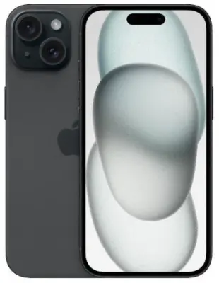 Popravljen artikl - Mobitel Apple iPhone 15 128GB Black
