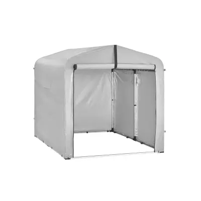 Omarica Kolesa Vrata Boja Siva 219x159x165cm KLS11-II-L