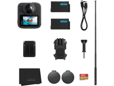 Akcijska kamera GoPro MAX 2 Accessories Bundle