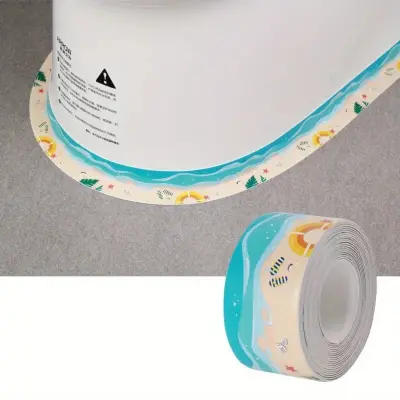 Samoljepiva PVC traka za brtvljenje WC-a 2 kom, vodootporna zaštita  3,2 m