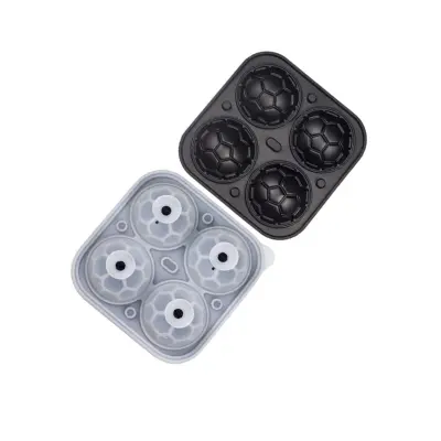 Silikonski kalup za ledene kugle sportske lopte s lijevkom Black