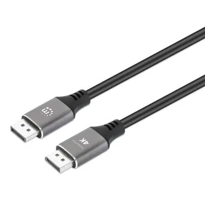 Kabel MANHATTAN DisplayPort 4K@60Hz (DP), 2m